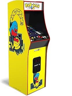 Arcade1Up PAC-Man Deluxe Arcade Machine for Home - 5 Feet Tall - 14 Classic Games