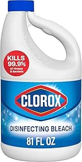 Disinfecting Bleach, 81 Fluid Ounces (Package May Vary)