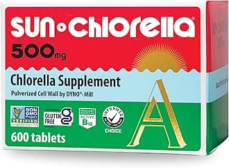 Sun Chlorella A Tablets - 500 mg - 600 Tablets