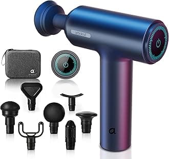 筋膜リリースガン ハンディガン Type-C急速充電 静音 日本語取扱説明書付き 誕生日プレゼント お祝い 女性 男性 父の日 母の日 クリスマス 新年ギフト最適 1年メーカー保証