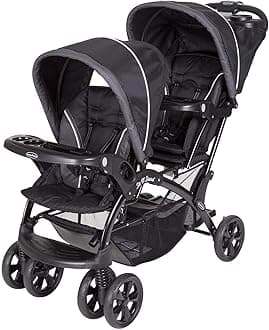 Sit N' Stand Double Stroller, Onyx