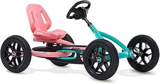 BERG Pedal Car Buddy Lua | Pedal Go Kart, Ride On Toys for Boys and Girls, Go Kart, Outdoor Games and Outdoor Toys, Adaptable to Body Lenght, Pedal Cart, Go Cart for Ages 3-8 Years