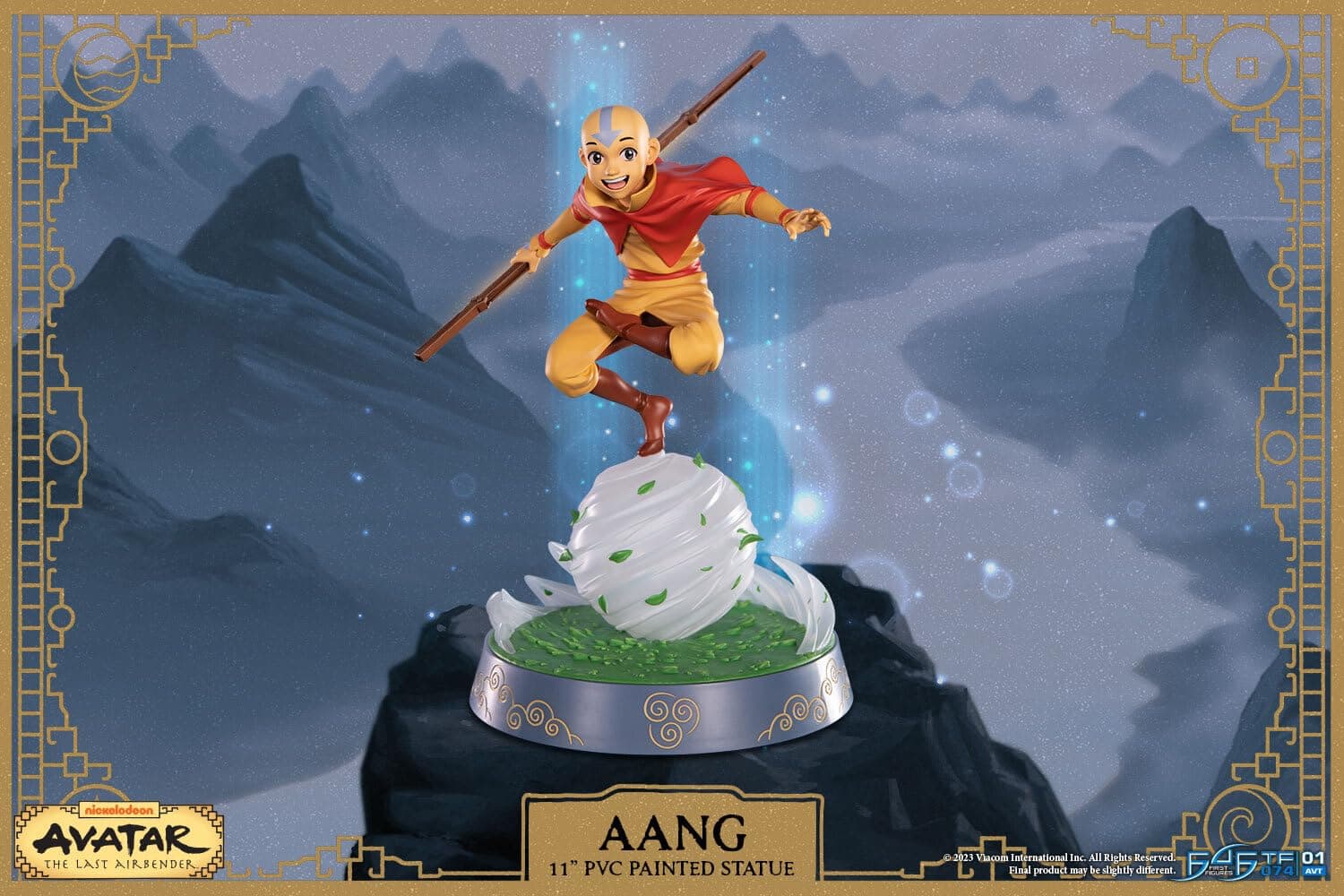 First 4 Figures Aang Statue