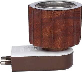 Wood Camphor Burner for Home|Kapoor Dani for Puja I Camphor Burner|Camphor Diffuser for Home Fragrance, Brown