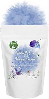 dbrew - Blue Pea Matcha - Caffeine Free Butterfly Pea Flower Powder - 30g | Superfood | Blue Latte