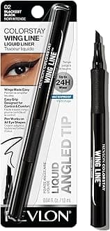 Revlon Liquid Eyeliner Pen, ColorStay Wing Line Eye Makeup, Waterproof, Smudge-proof, Longwearing with Angled Felt Tip, Wing Line