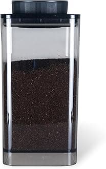 ANKOMN Everlock Turn&Lock Airtight Food Storage Containers For Fresh and Odor-Free Pantry Organization Or Kitchen Counter Perfect for Ground Coffee, Flour, Brown Sugar, Cereal, Herbs and More