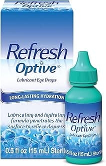 Refresh Optive Lubricant Eye Drops, 0.5 fl oz (15mL) Sterile