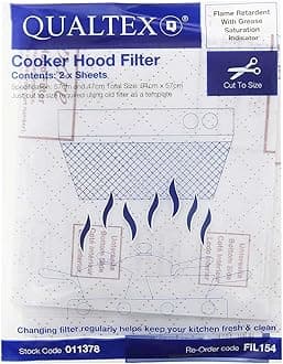 – Universal Cooker Hood Grease Filters - Pack of 2