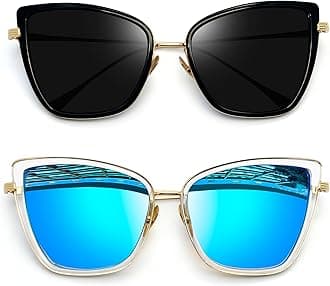 Joopin Oversized Cateye Sunglasses for Women Fashion Cat Eye Sun Glasses UV Protection Ladies Shades Sunnies