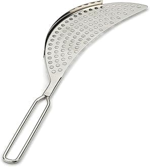 Rsvp International Endurance Stainless Steel Crescent Pot Strainer 7.5-in
