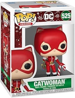 Pop! Heroes: Holiday '24 – Catwoman - DC Comics - Collectable Vinyl Figure - Gift Idea - Official Merchandise - Toys for Kids & Adults - Comic Books Fans - Model Figure for Collectors