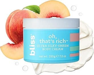 Bliss Oh, That's Rich Ultra Silky-Sheen Body Cream | Instantly Absorbs | Smooth & Soothe the Driest Skin | Paraben Free, Cruelty Free | 7.0 oz