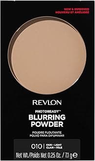 PhotoReady Blurring Face Powder Makeup, Longwear, Light-Medium Coverage with Flawless Finish, Shine & Oil-Free, 010 Fair Light, 0.25 oz