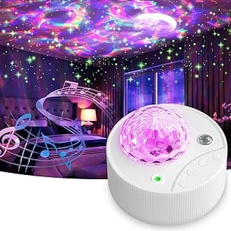 Moredig Galaxy Projector，Star Night Light Projector with 12 Lamp Modes & 5 Na...