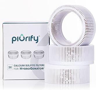 3-Pack Calcium-Sulfite Filters for Water Hydrogen Infuser Pitcher