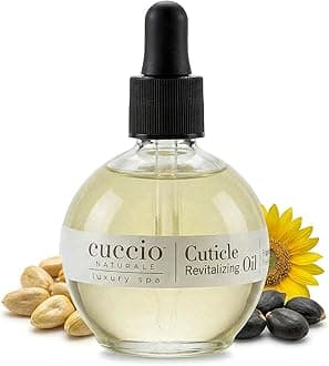 Cuccio Naturale Fragrance Free Revitalizing Cuticle Oil, Lightweight Fast-Absorbing Hydrating Nail & Cuticle Conditioner, Cold-Pressed Oils + Vitamin E, 2.30 Fl Oz
