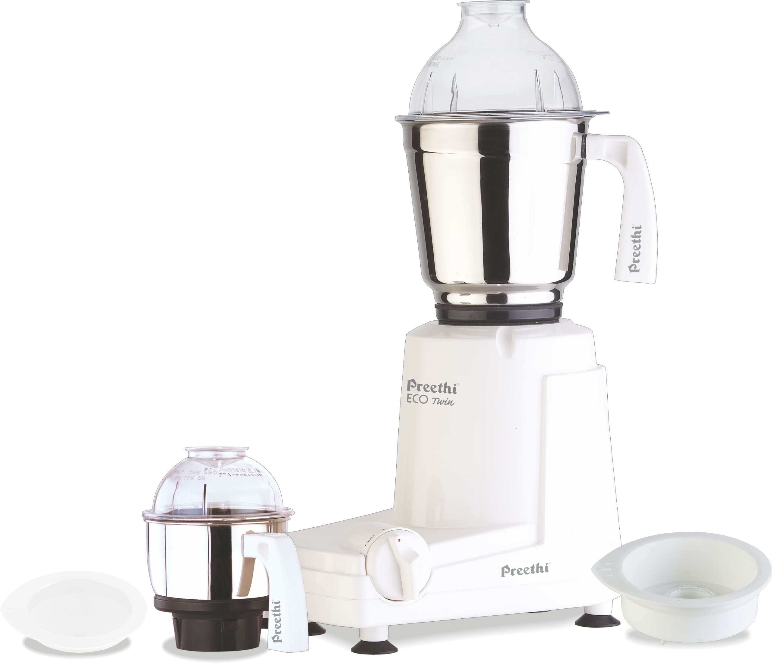 Eco Twin Jar Mixer Grinder, 550-Watt