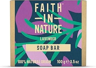 Natural Lavender Hand Soap Bar, Relaxing, Vegan & Cruelty Free, No SLS or Parabens, 100g