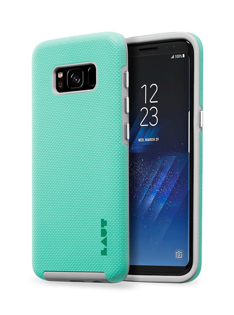 LAUT - Shield Double Layer Protective Hard Back Case for Samsung Galaxy S8 (Mint)
