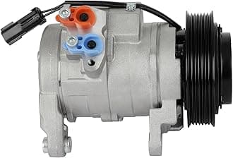 ECCPP A/C Compressor with Clutch Fit for Dodge Durango 5.7L 2004-2008 Fit for Chrysler Aspen 5.7L 2007-2008 AC Compressor