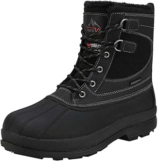 NORTIV 8 Men's Waterproof Winter Snow Boots AVENUE