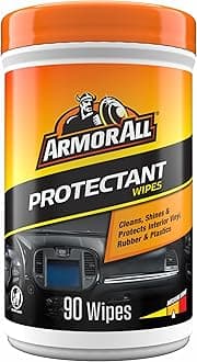 Armor All Car Wipes, Car Interior and Exterior Wipes, 90 Each