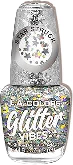 L.A. COLORS Glitter Vibes Polish, Star Struck CNL705W