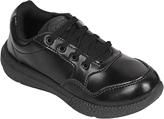 BUNNIESShoes for Kids Boys and Girls School Shoes Sneakers for Kids Shoes (4.5 Years to 12 Years) Black Shoes