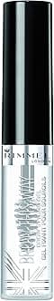 Rimmel London Brow This Way Eyebrow Gel, Precise and Smudge-proof Application for Ideal Shape, Clear, 5 g