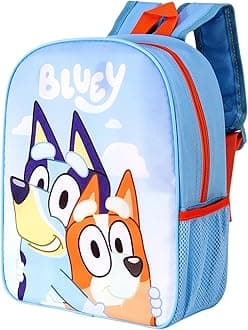 BLUEYKids Childrens Backpack School Rucksack Travel Bag Boys Girls with side mesh pocket