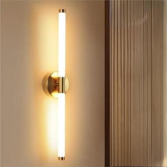 Round Acrylic Luxurious LED Wall Light for Mirror, Wash Basin, Bedroom, Hotel Passage, Living Room | Soft & Bright White LED Lighting - 1 Pack (25mm Wall Light, Pack of 1)