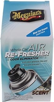 Whole Car Air Re-Fresher,Odor Fighting Mist, Fights Off Strong Vehicle Odors,Air Freshener, New Car Scent - Three 2 Oz Spray Bottles