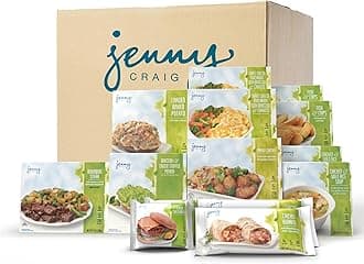 - Jenny Craig 14-Count Entrée Kit Menu 2 – Frozen Meal Kit includes 14 Full Entrées to make living better delicious, nutritious and convenient! Enjoy Prepared Meals, Eat Better, and Love the New You!
