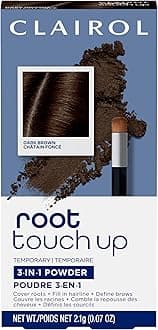 Root Touch-Up Temporary Concealing Powder, Dark Brown Hair Color, 1 Count