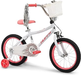 Kids 12/16 Inch Bikes, Multiple Color Options Available, Ideal for Ages 3+ Years Old, EZ Build Assembly, Removable Training Wheels, Chain Guard for Safety, Fun and Playful Designs