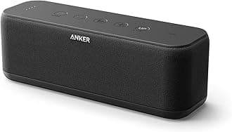 Upgraded, Anker Soundcore Boost Bluetooth Speaker with Well-Balanced Sound, BassUp, 12H Playtime, USB-C, IPX7 Waterproof, Wireless Speaker with Customizable EQ via App, Wireless Stereo Pairing