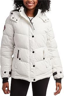 CANADA WEATHER GEARWomen's Winter Coat - Quilted Heavyweight Puffer Parka Coat – Plus Sized Jacket for Women (S-3X)
