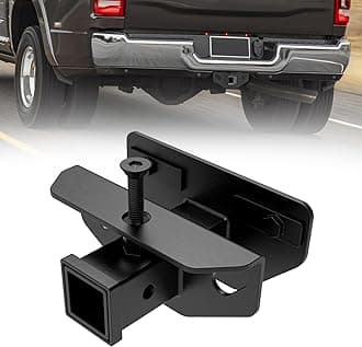 BUNKER INDUST Rear Trailer Hitch Receiver - Fit for 2003-2018/2019-2021 Dodge Ram 1500/2003-2013 Ram 2500 3500, 2 Inch Class 3 Towing Hitch