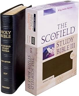 Scofield Study Bible III-KJV: King James Version, Black Bonded Leather