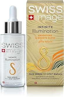 Swiss Image Illumination Vitamin C Serum 30 ml, For Glowing & Brightening Skin, Reduces Dark Spots, Blemishes & Hyperpigmentation, For Men & Women| Swiss Made Lightweight Serum For All Skin Types