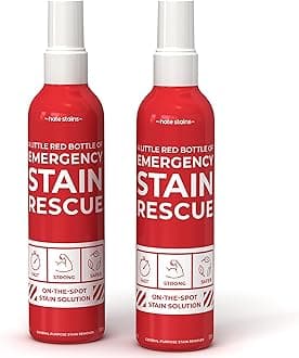 Emergency Stain Rescue Stain Remover Spray - Carpet Cleaner Spray - Wine & Coffee Stain Removal - 4 Fl Oz (Pack of 2)