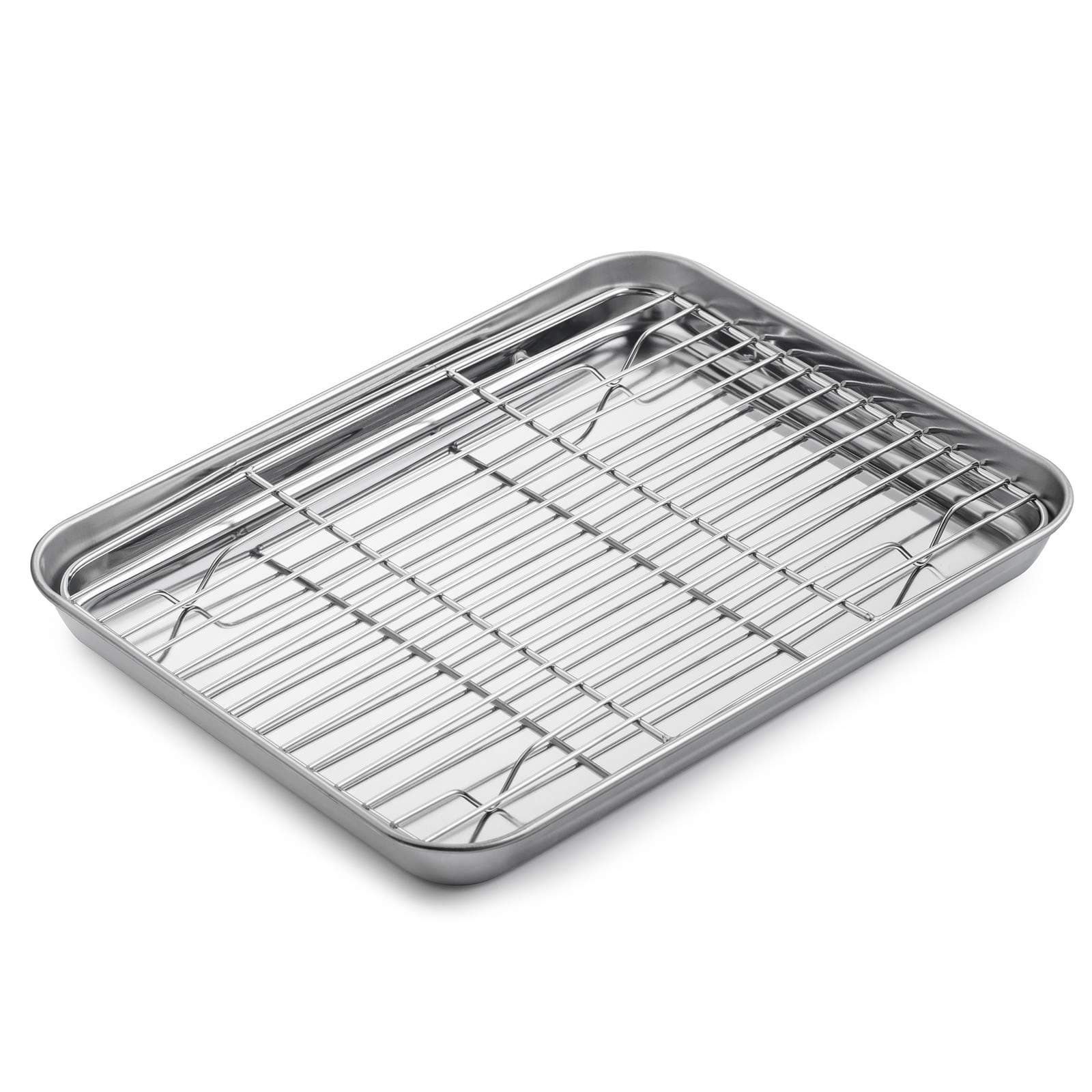 Cookie sheet with rack