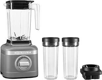 K150 3 Speed Ice Crushing Blender with 2 Personal Blender Jars - KSB1332Y - Matte Charcoal Grey