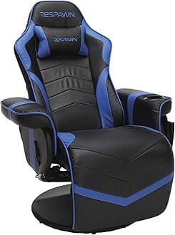 900 Racing Style Gaming Recliner, Reclining Gaming Chair, in Blue RSP 900 BLU