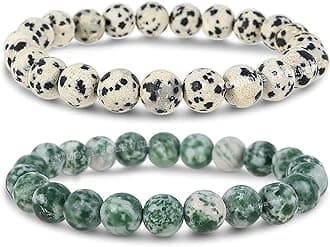 Young & Forever Gift Mens Fashion Best Friend Accessories Friendship Gifts Crystal Beads Jewellery Hand bracelet for Men women girls couple boys Birthday Gift