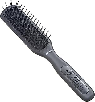 AH11G Airhedz Pro Narrow Pin Hair Brush (Fine Pin, Grey)