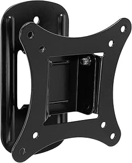 Mount-It! MI-2829 Small TV Monitor Wall Mount | RV TV Mount | VESA Wall Mount | Fits 19 20 21 22 23 24 25 27 32 Inch Screens | 75 100 VESA Compatible | Low-Profile Slim Design | 44lb Capacity