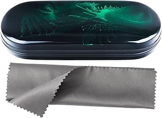 Hard Shell Eyeglass Cases, Lightweight Portable Glasses Case for Women Men