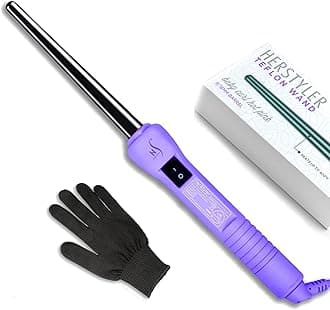 Herstyler Baby Curl Curling Iron, Purple